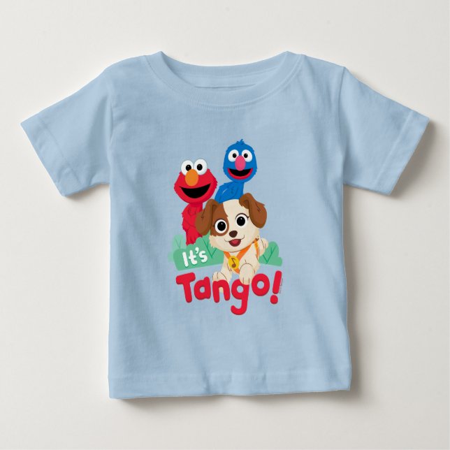 Sesame Street | It's Tango With Elmo & Grover Baby T-Shirt (Front)