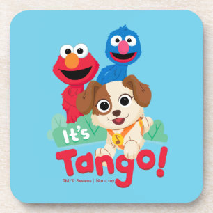 Sesame Street   It's Tango With Elmo & Grover Beverage Coaster