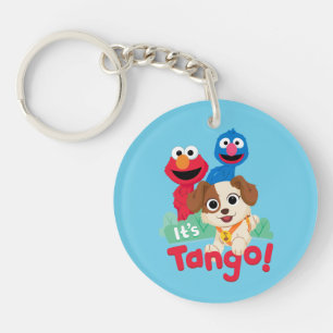 Sesame Street It's Tango With Elmo & Grover Keychain