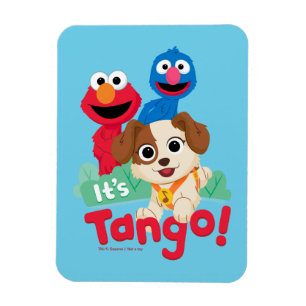Sesame Street   It's Tango With Elmo & Grover Magnet