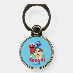 Sesame Street It's Tango With Elmo & Grover Phone Ring Stand