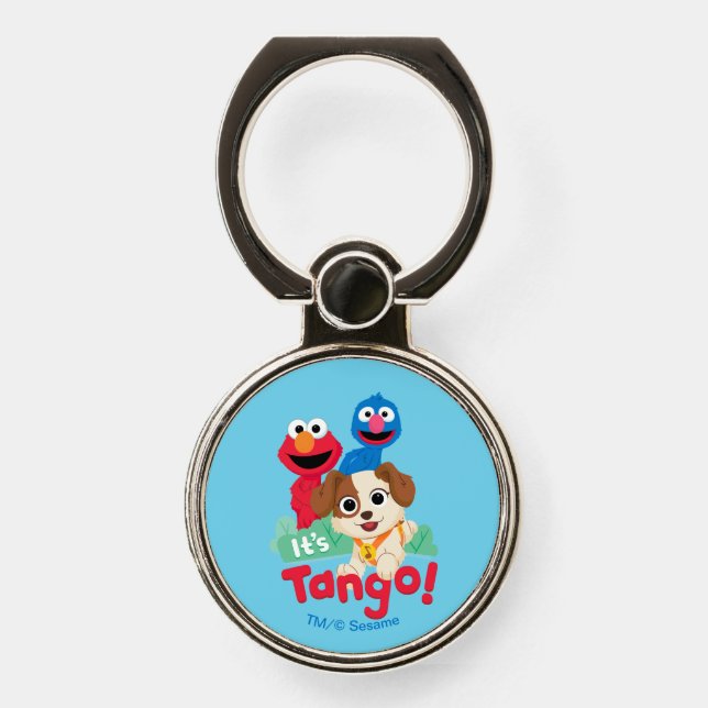 Sesame Street | It's Tango With Elmo & Grover Phone Ring Stand (Front)