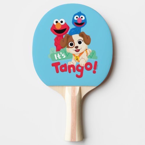 Sesame Street  Its Tango With Elmo  Grover Ping Pong Paddle