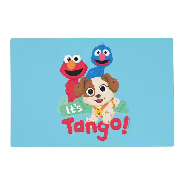 Sesame Street | It's Tango With Elmo & Grover Placemat (Front)