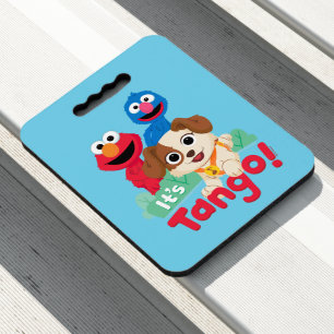Sesame Street   It's Tango With Elmo & Grover Seat Cushion