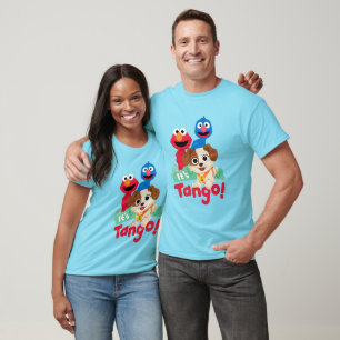 Sesame Street   It's Tango With Elmo & Grover T-Shirt