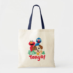 Sesame Street It's Tango With Elmo & Grover Tote Bag