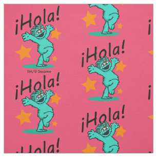 Sesame Street Jenny Hola Rosita Fabric