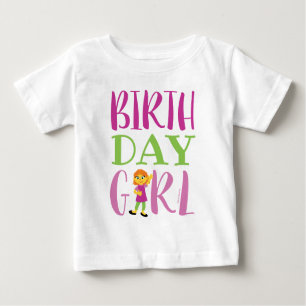 Sesame Street Julia - Birthday Girl Baby T-Shirt