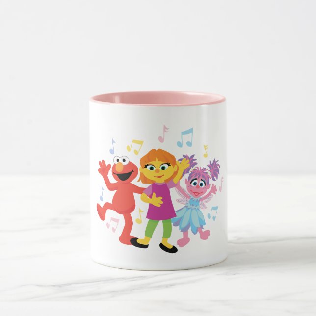 Sesame Street | Julia, Elmo & Abby Dancing Mug (Center)
