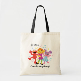 Sesame Street | Julia, Elmo & Abby Dancing Tote Bag