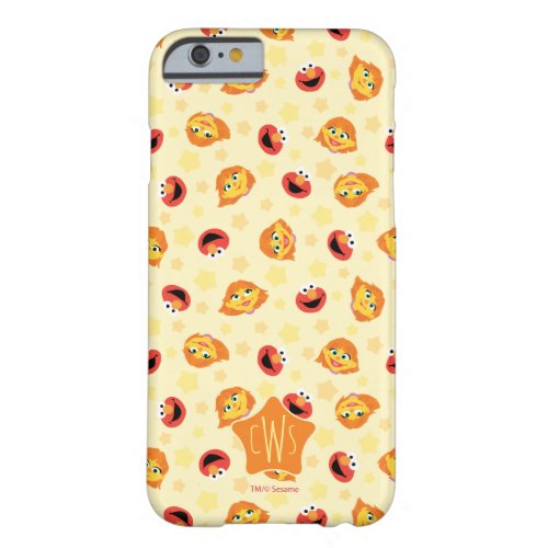 Sesame Street  Julia  Elmo Yellow Star Pattern Barely There iPhone 6 Case