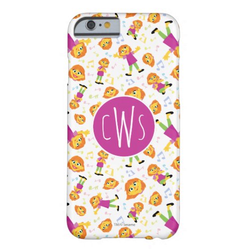 Sesame Street  Julia Music Pattern Barely There iPhone 6 Case