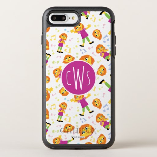 Sesame Street | Julia Music Pattern OtterBox Symmetry iPhone 8 Plus/7 Plus Case
