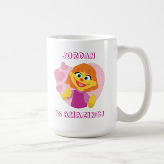 Sesame Street | Julia Pink Heart Coffee Mug