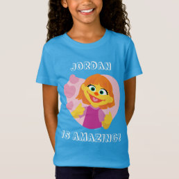 Sesame Street | Julia Pink Heart T-Shirt