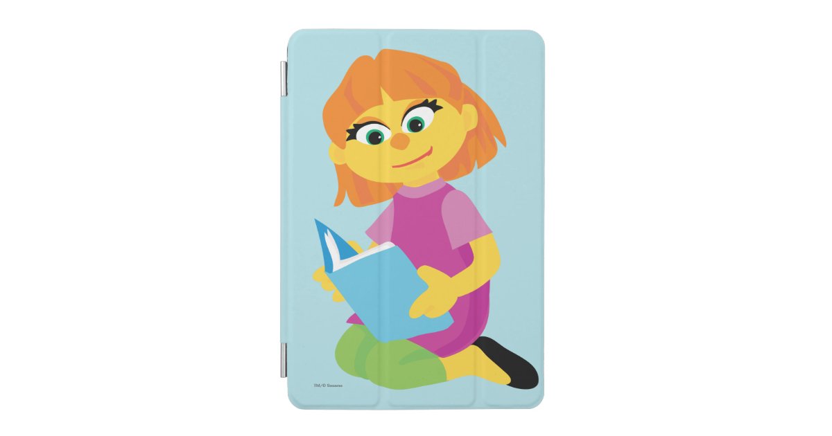 Sesame Street | Julia Reading a Book iPad Mini Cover | Zazzle