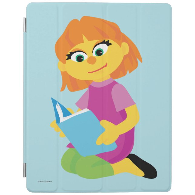Sesame Street | Julia Reading a Book iPad Smart Cover (Front)