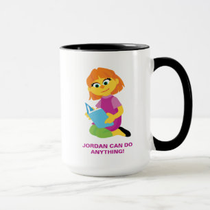 Sesame Street   Julia Reading a Book Mug