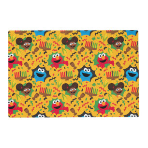 Sesame Street Kwanzaa Pattern Placemat