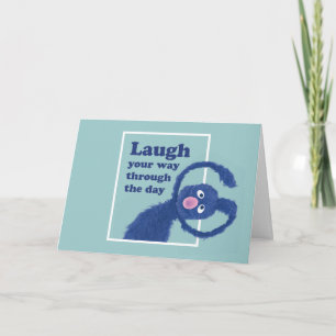 Sesame Street Laugh Your Way Through the Day Holiday Card