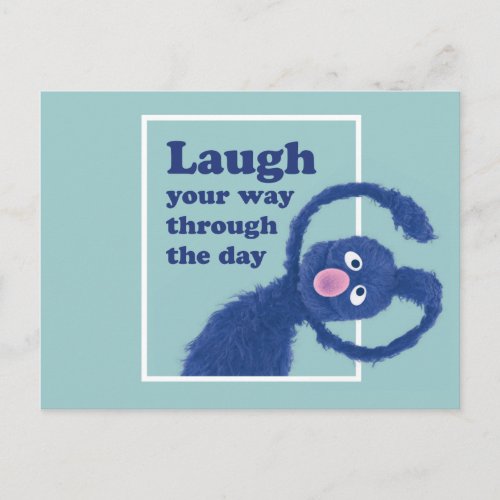 Sesame Street  Laugh Your Way Through the Day Postcard