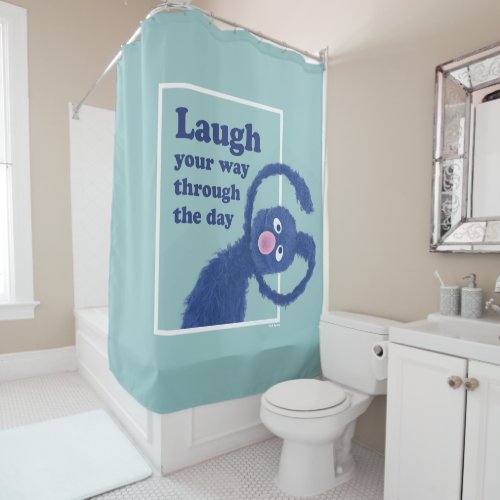 Sesame Street  Laugh Your Way Through the Day Shower Curtain