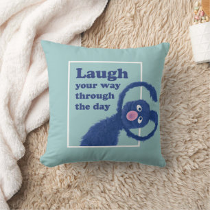 Sesame Street Laugh Your Way Through the Day Throw Pillow