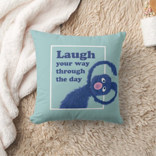 Sesame Street  Laugh Your Way Through the Day Throw Pillow