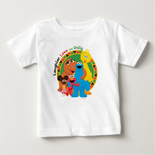 Sesame Street Laughter, Love, & Unity Baby T-Shirt