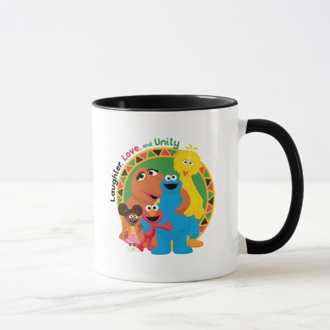 Sesame Street | Laughter, Love, & Unity Mug (Right)