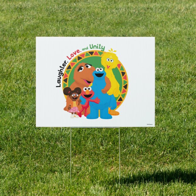 Sesame Street | Laughter, Love, & Unity Sign (Insitu)