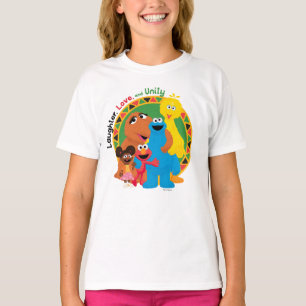 Sesame Street Laughter, Love, & Unity T-Shirt