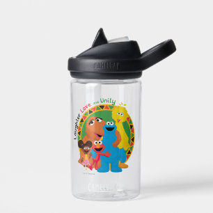 Sesame Street   Laughter, Love, & Unity Water Bottle