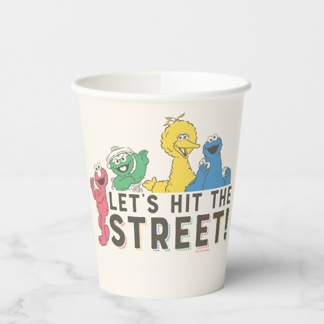 Sesame Street | Let's Hit the Street! Paper Cups (Left)
