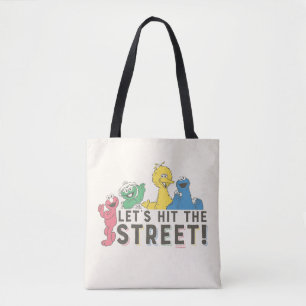Sesame Street Let's Hit the Street! Tote Bag