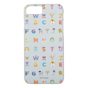 Sesame Street Letters of the Alphabet iPhone 8/7 Case
