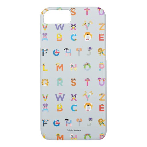 Sesame Street | Letters of the Alphabet iPhone 8/7 Case