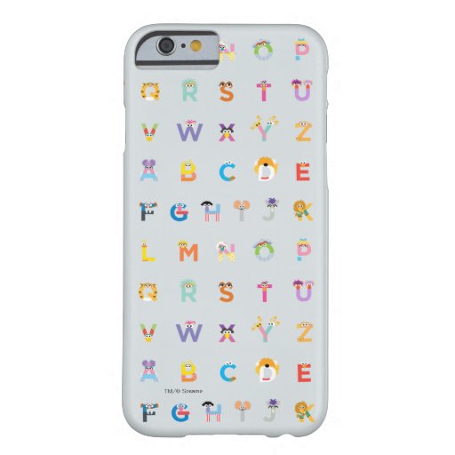 Sesame Street | Letters of the Alphabet Barely There iPhone 6 Case