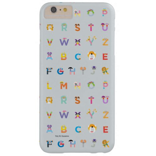 Sesame Street  Letters of the Alphabet Barely There iPhone 6 Plus Case