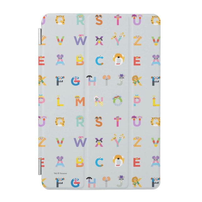 Sesame Street | Letters of the Alphabet iPad Mini Cover (Front)