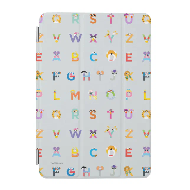 Sesame Street | Letters of the Alphabet iPad Mini Cover | Zazzle