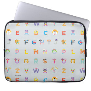 Sesame Street | Letters of the Alphabet Laptop Sleeve