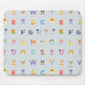 Sesame Street | Letters of the Alphabet Mouse Pad