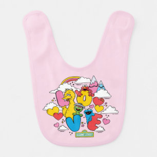 Sesame Street   Love Baby Bib