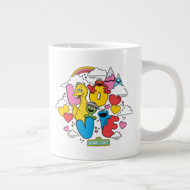 Sesame Street | Love Giant Coffee Mug (Right)