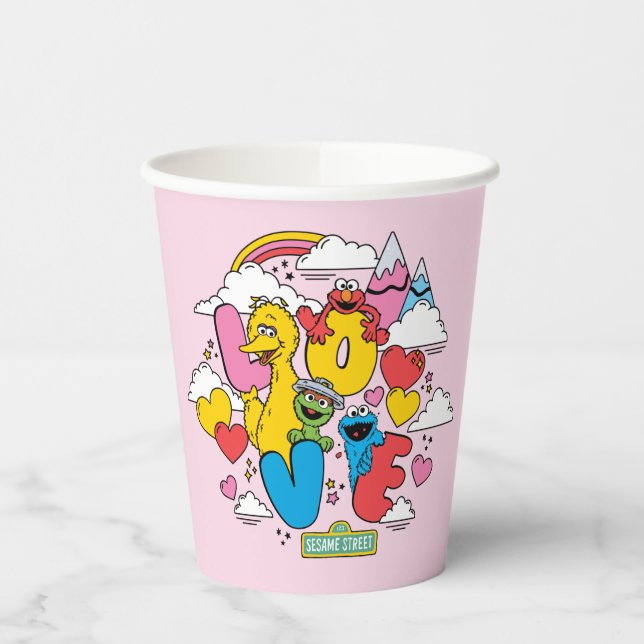 Sesame Street | Love Paper Cups (Left)