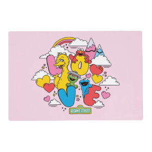 Sesame Street   Love Placemat