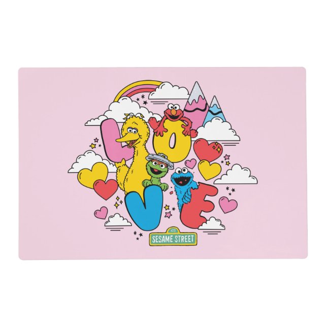 Sesame Street | Love Placemat (Front)