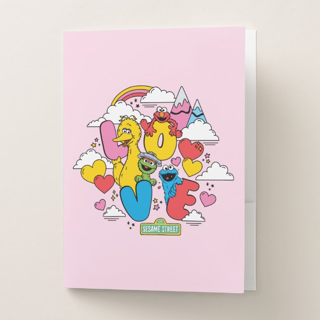 Sesame Street | Love Pocket Folder (Front)